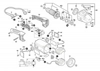 Bosch 3 603 CC6 000 PWS 2000-230 JE Angle Grinder Spare Parts